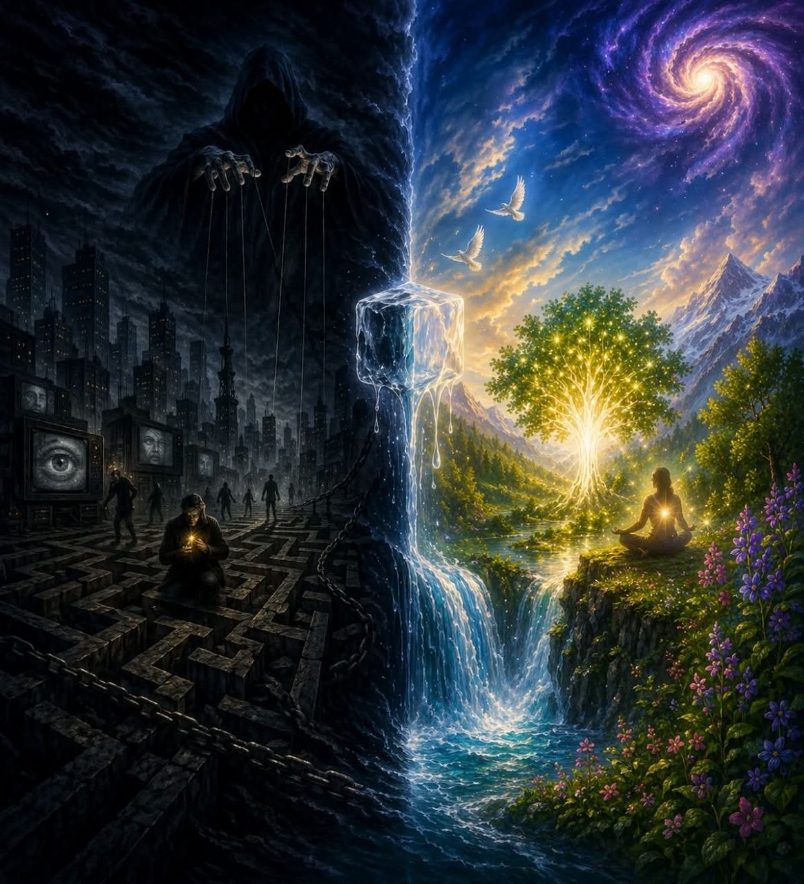 🍀Вопрос: Кто такие Архонты и насколько они мешают или помогают Переходу?